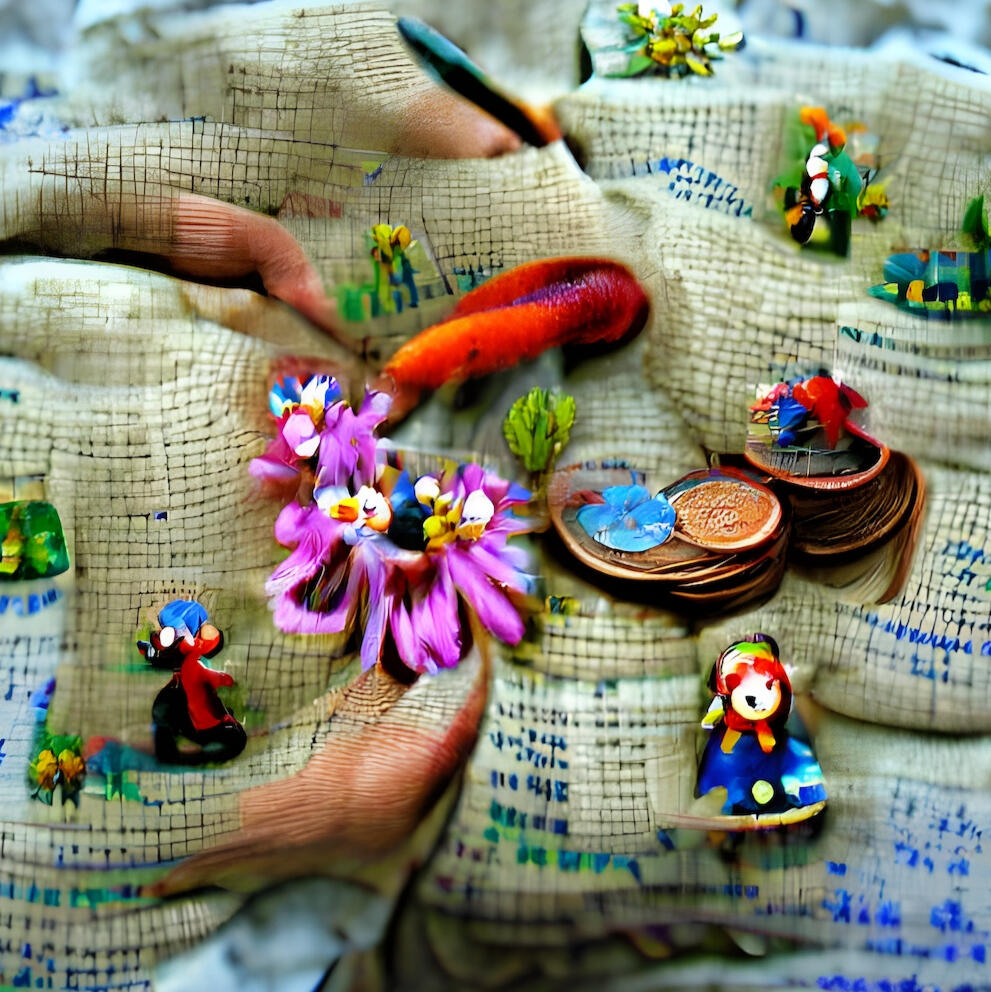 Creative Currency Utopian Flow, Jodi Rose & Nightcafe (VQGAN + CLIPS)